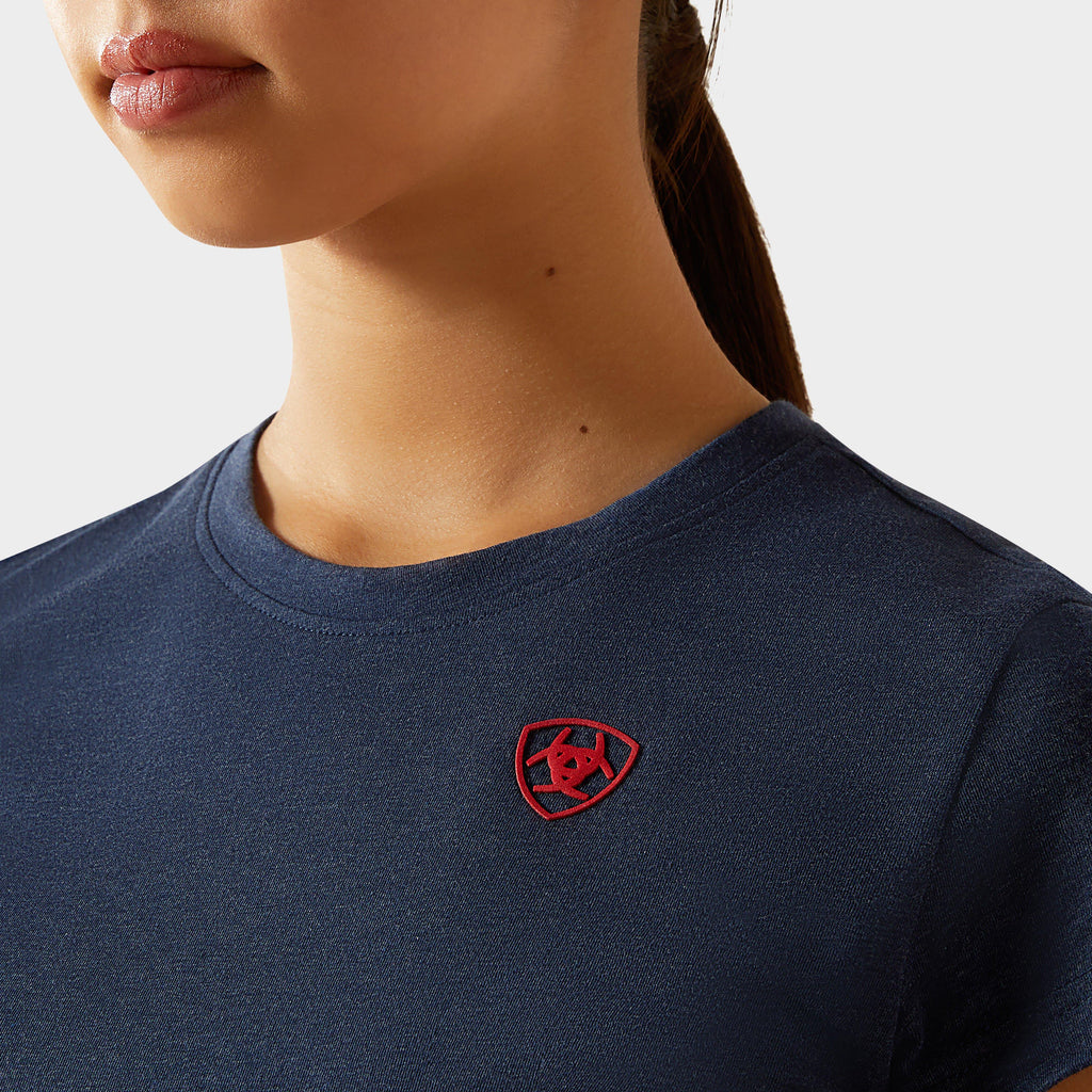 Kids' Ariat BV Logo Tee