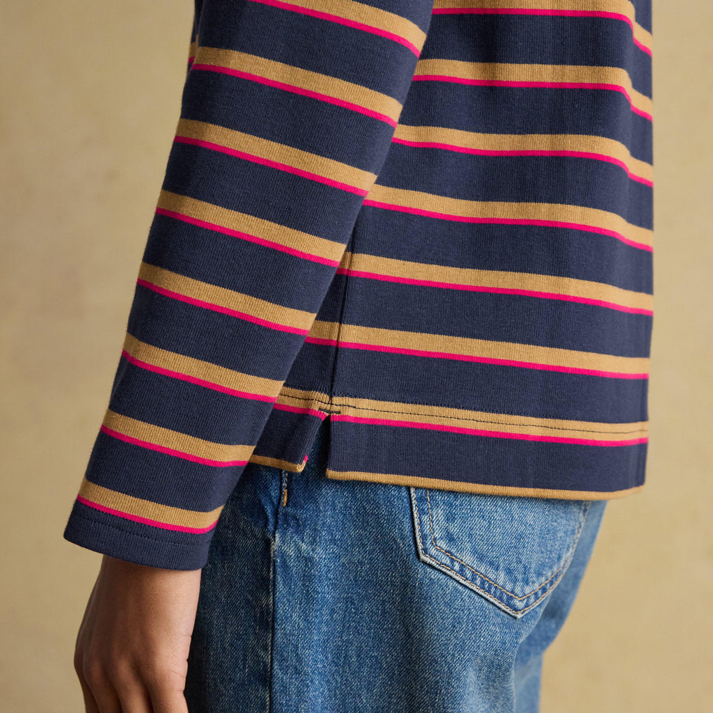 Women's Harbour Boat Neck Breton Top