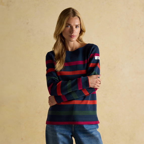 Women's Harbour Boat Neck Breton Top