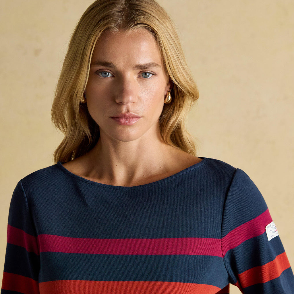 Women's Harbour Boat Neck Breton Top