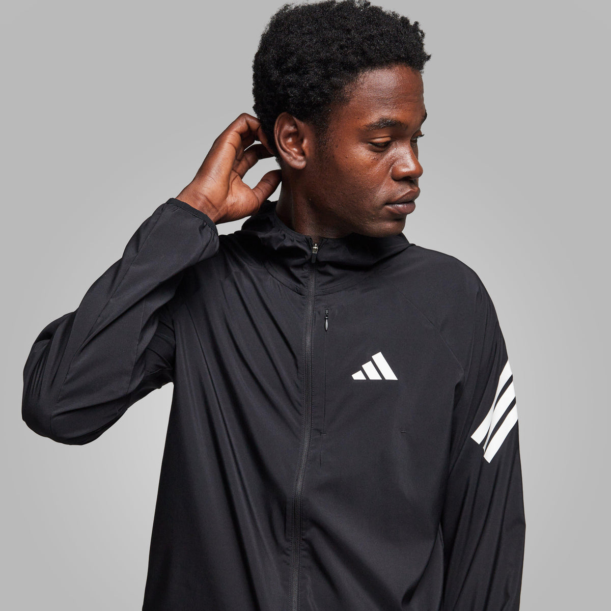 Men’s adi365 3-Stripe Iconic Hooded Jacket