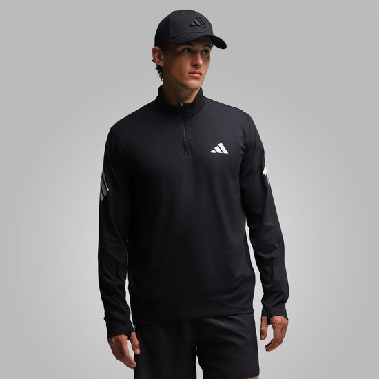 Men’s adi365 3Stripe Iconic Half Zip Sweatshirt