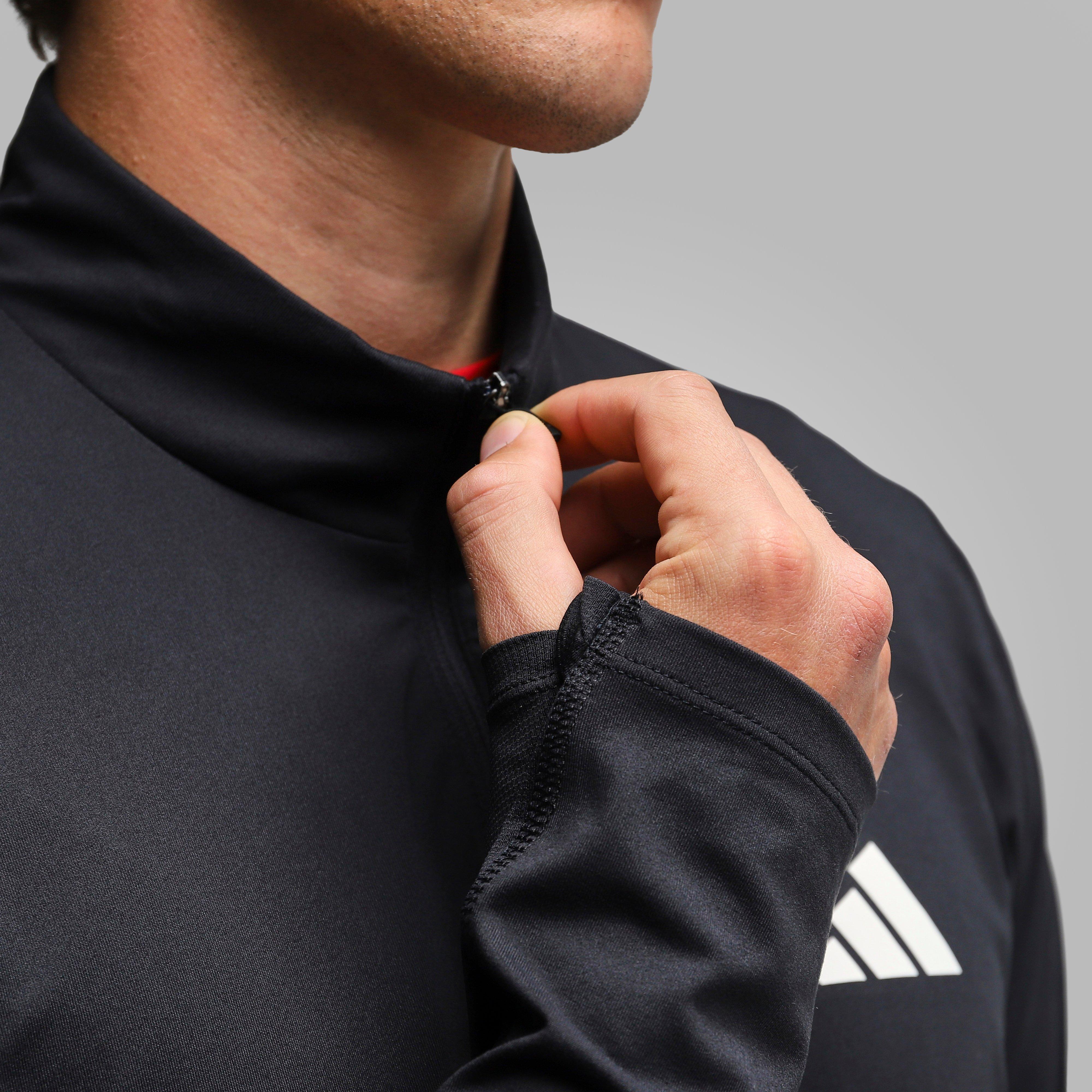 Men’s adi365 3Stripe Iconic Half Zip Sweatshirt