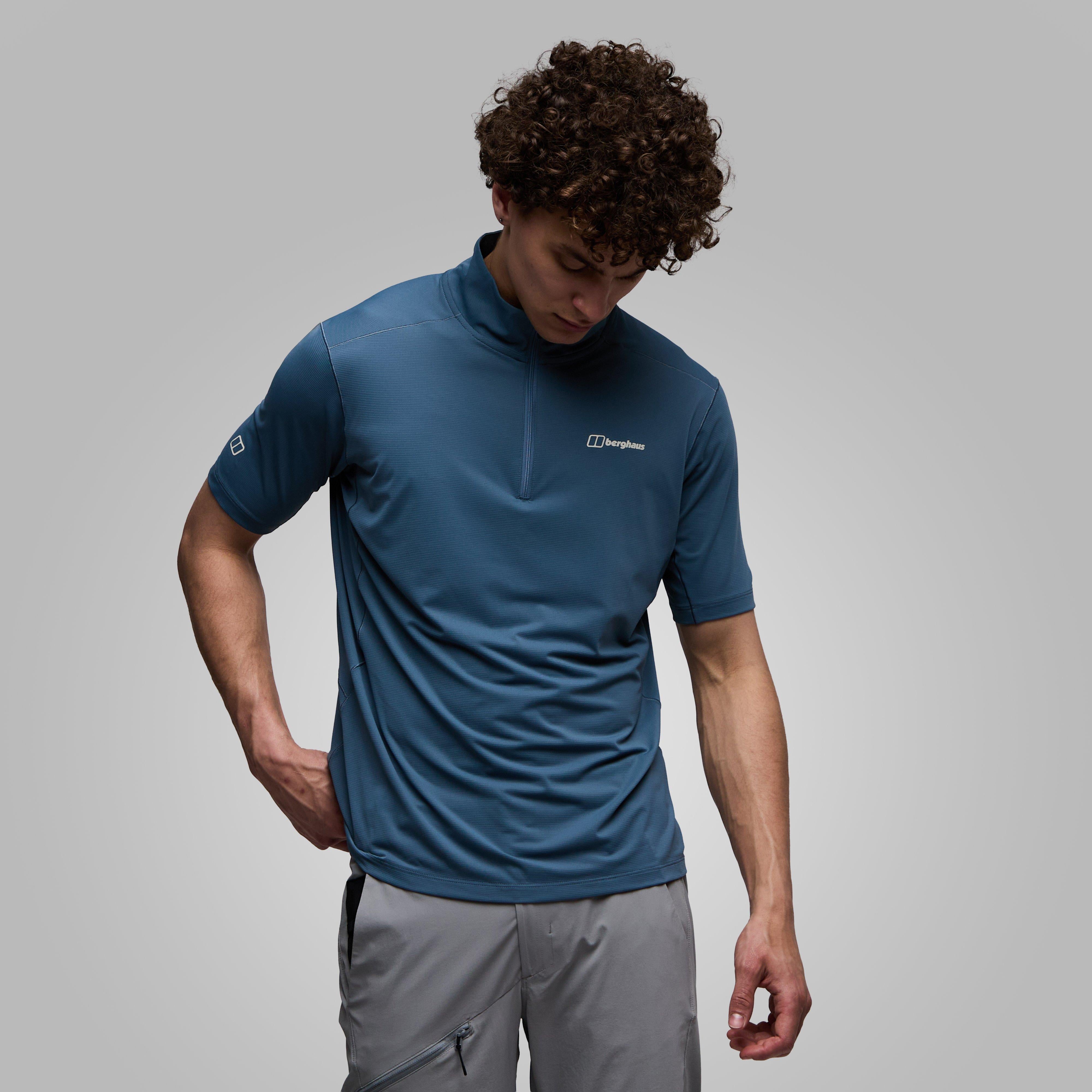 Men's Bowburn Half Zip Technical Tee