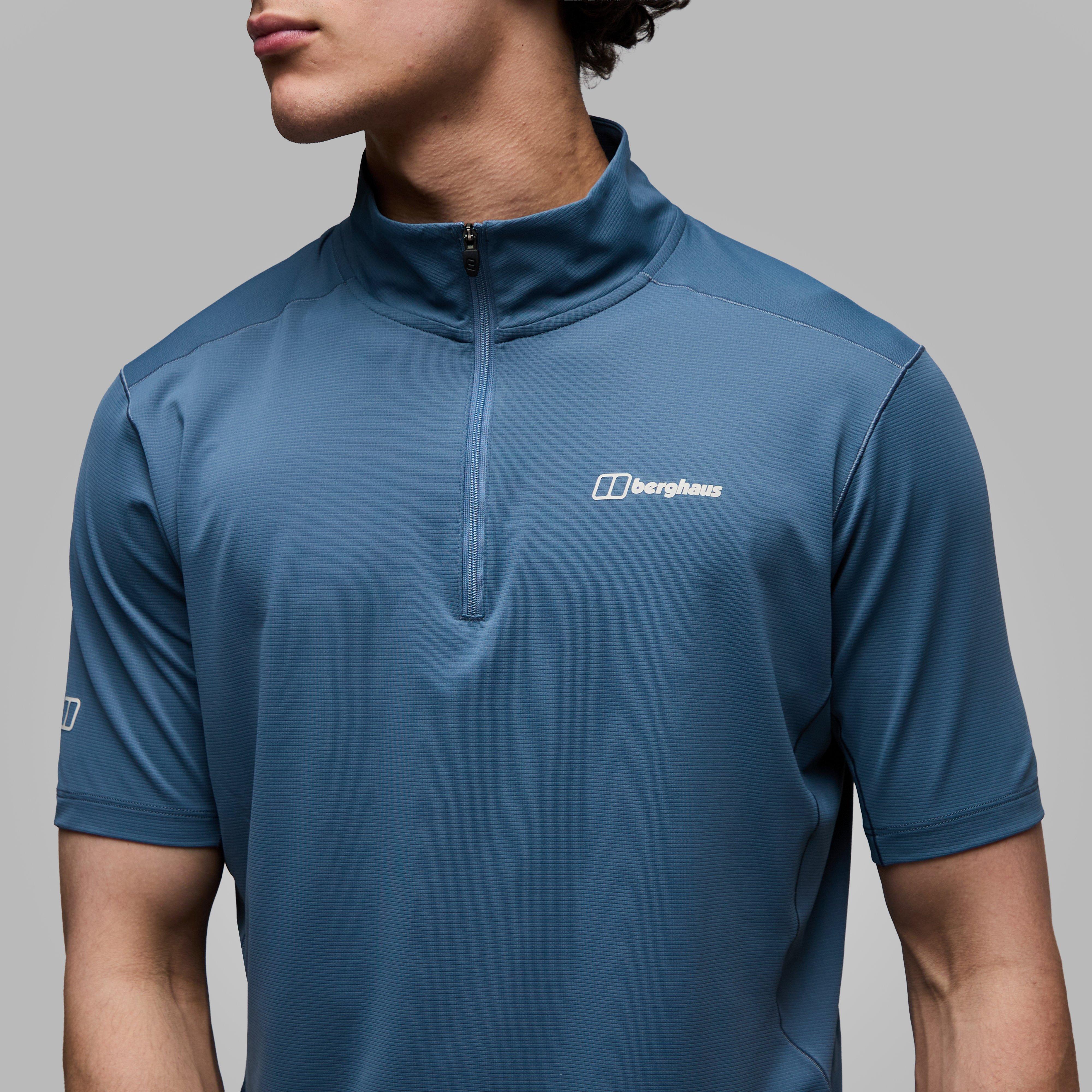 Men's Bowburn Half Zip Technical Tee