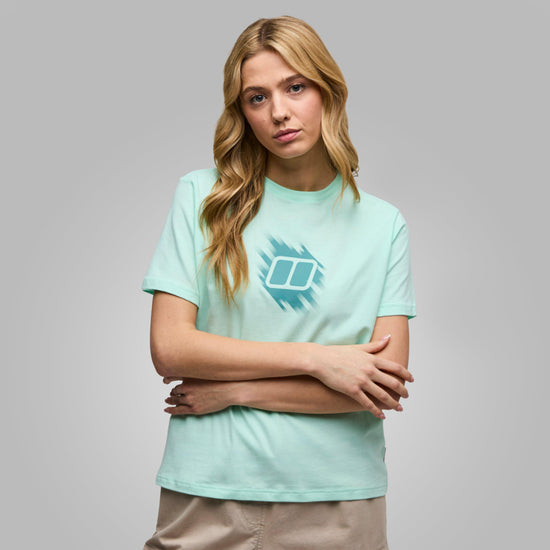 Women's Sketched Blocks Essential Tee