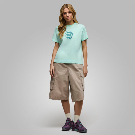 Women's Sketched Blocks Essential Tee