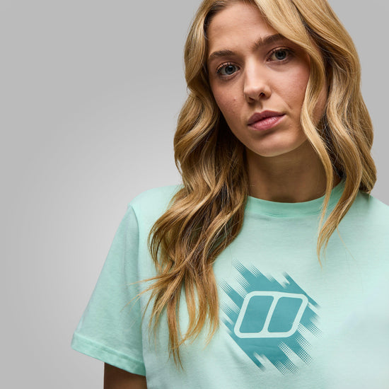 Women's Sketched Blocks Essential Tee