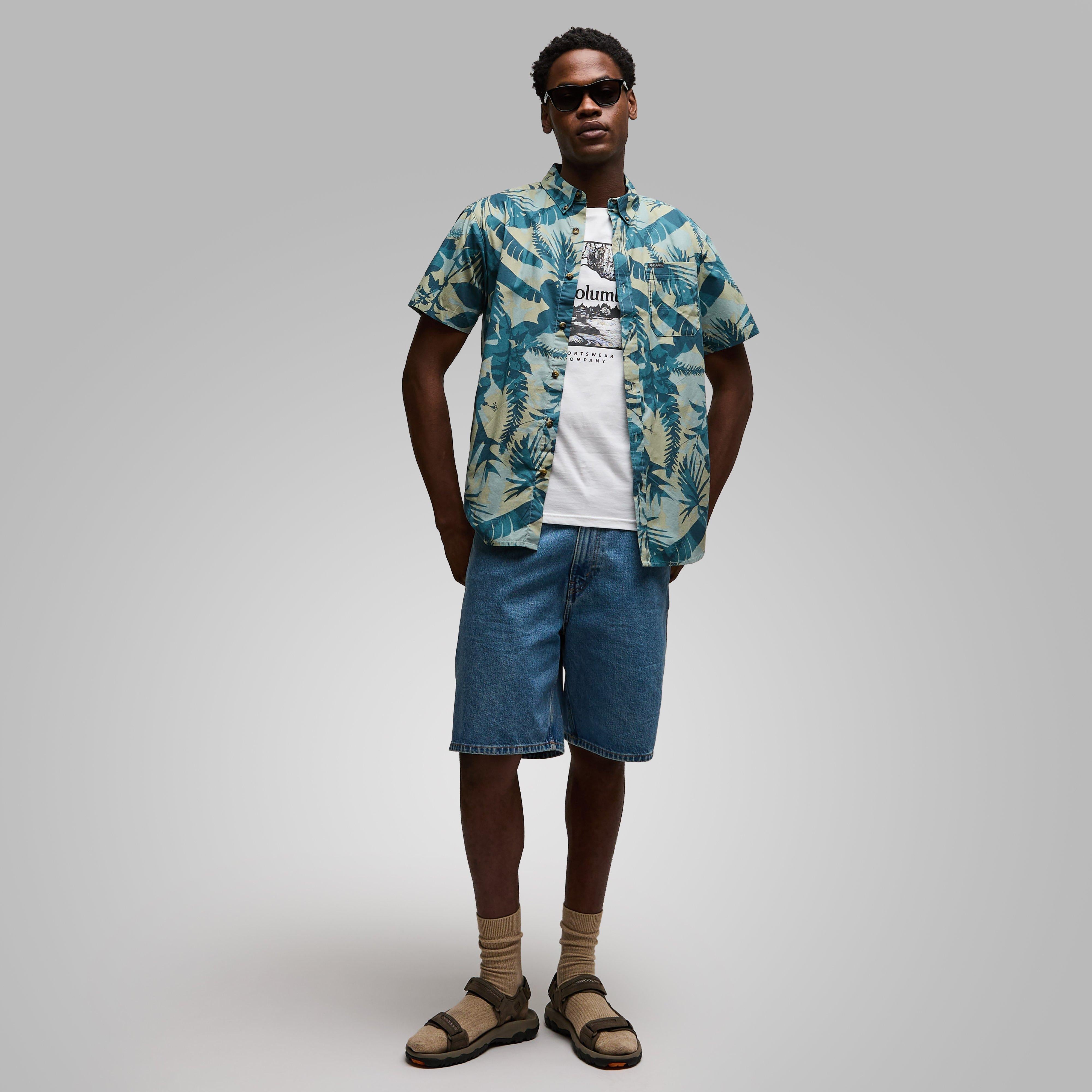 Men's Rapid Rivers Printed Short Sleeve Shirt