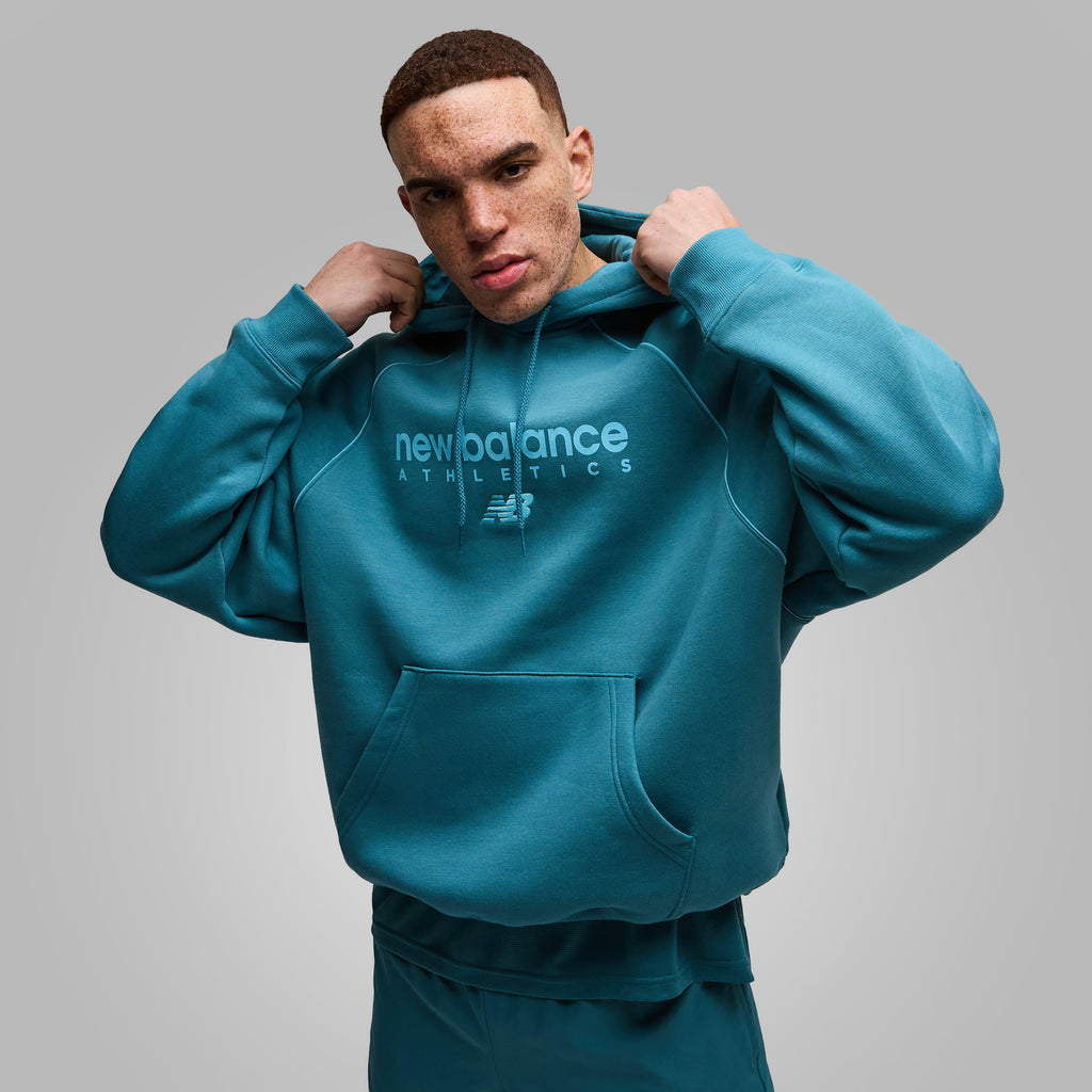 Men’s Linear Graphic Fleece Hoodie