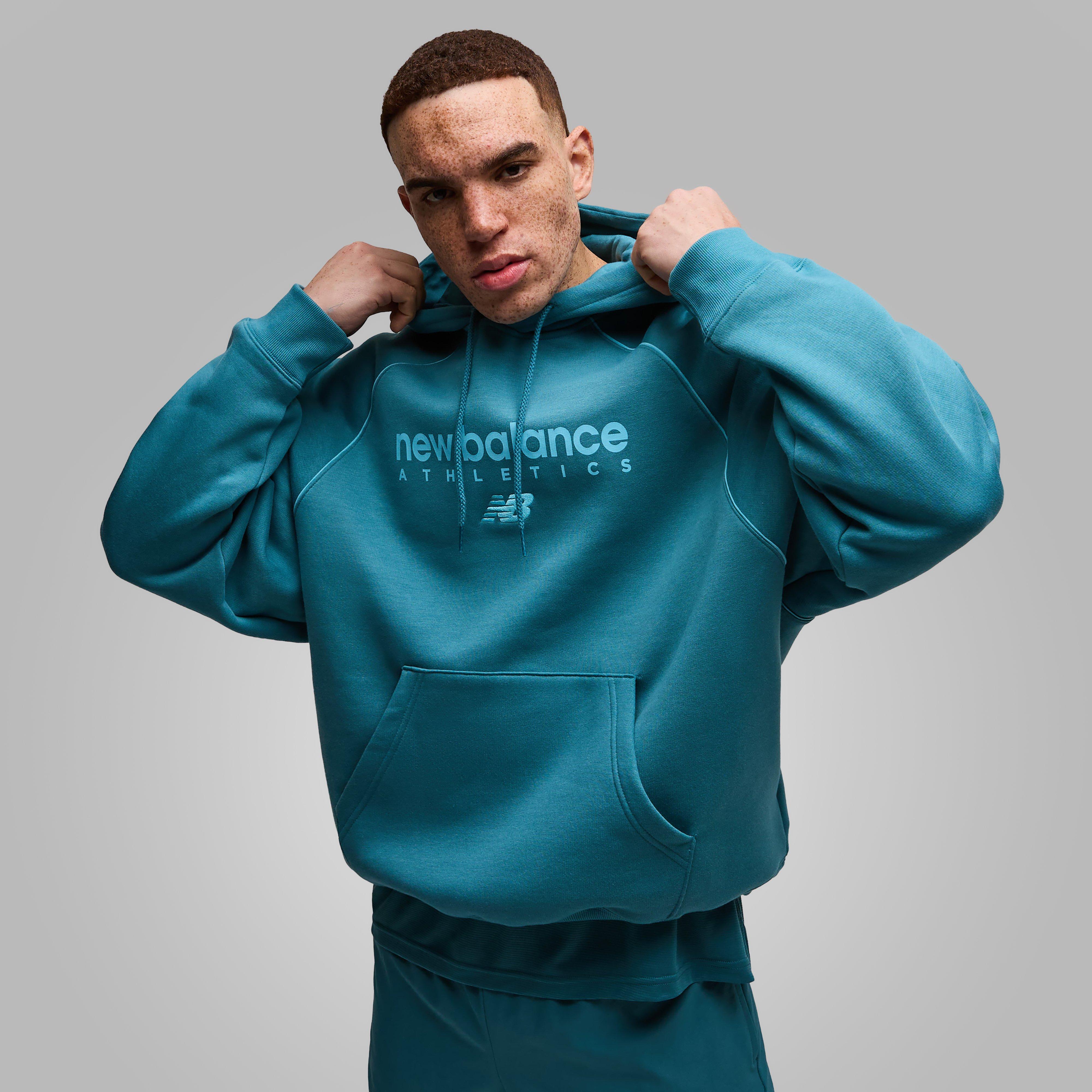 Men’s Linear Graphic Fleece Hoodie