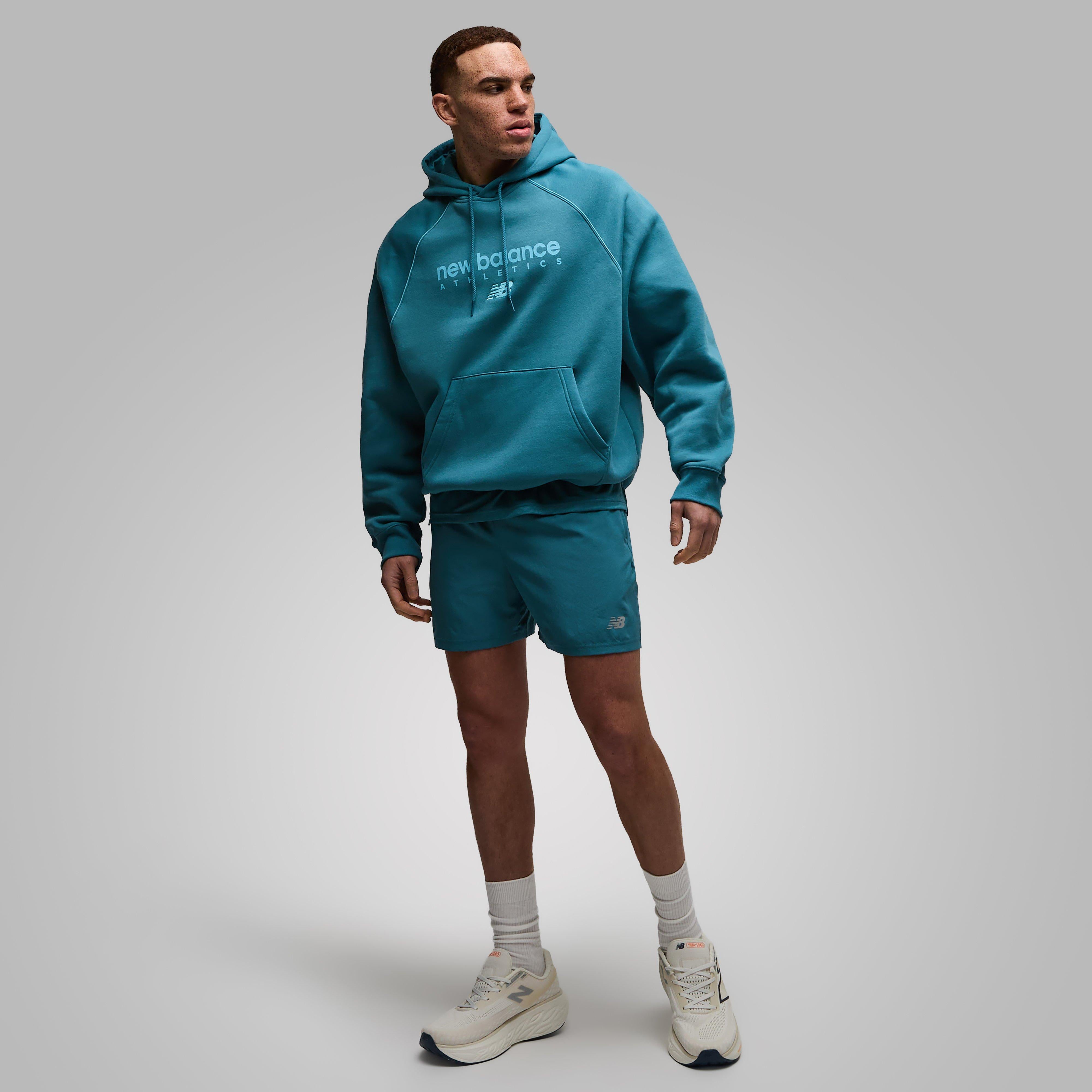 Men’s Linear Graphic Fleece Hoodie