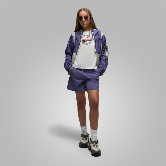 Girls' Lily Basin™ II Hooded Windbreaker
