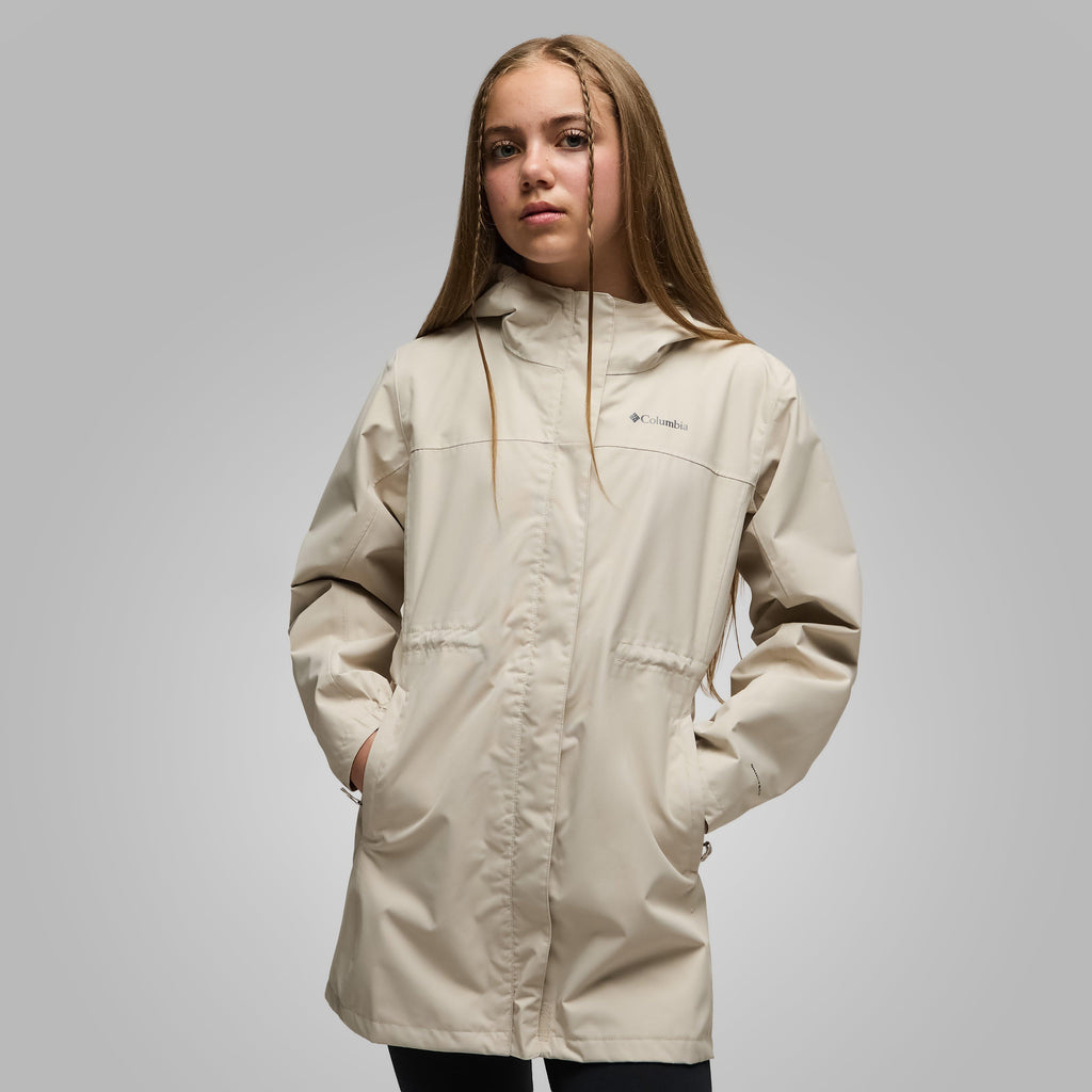 Girls' Hikebound™ Long Waterproof Jacket