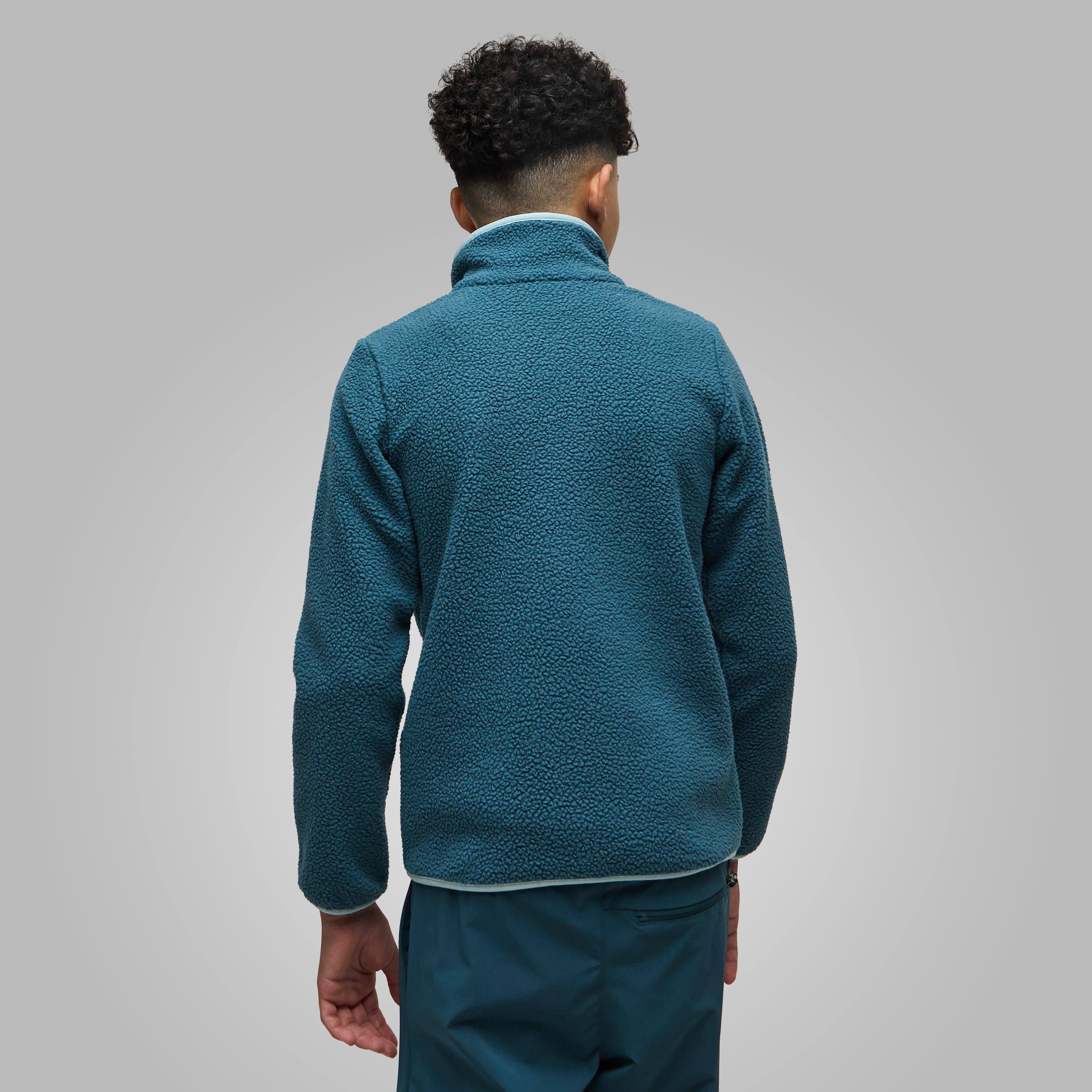Junior Helvetia II Sherpa Half Snap Fleece Jacket
