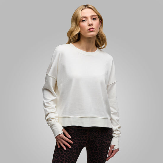 Women’s After Class Crop Sweatshirt