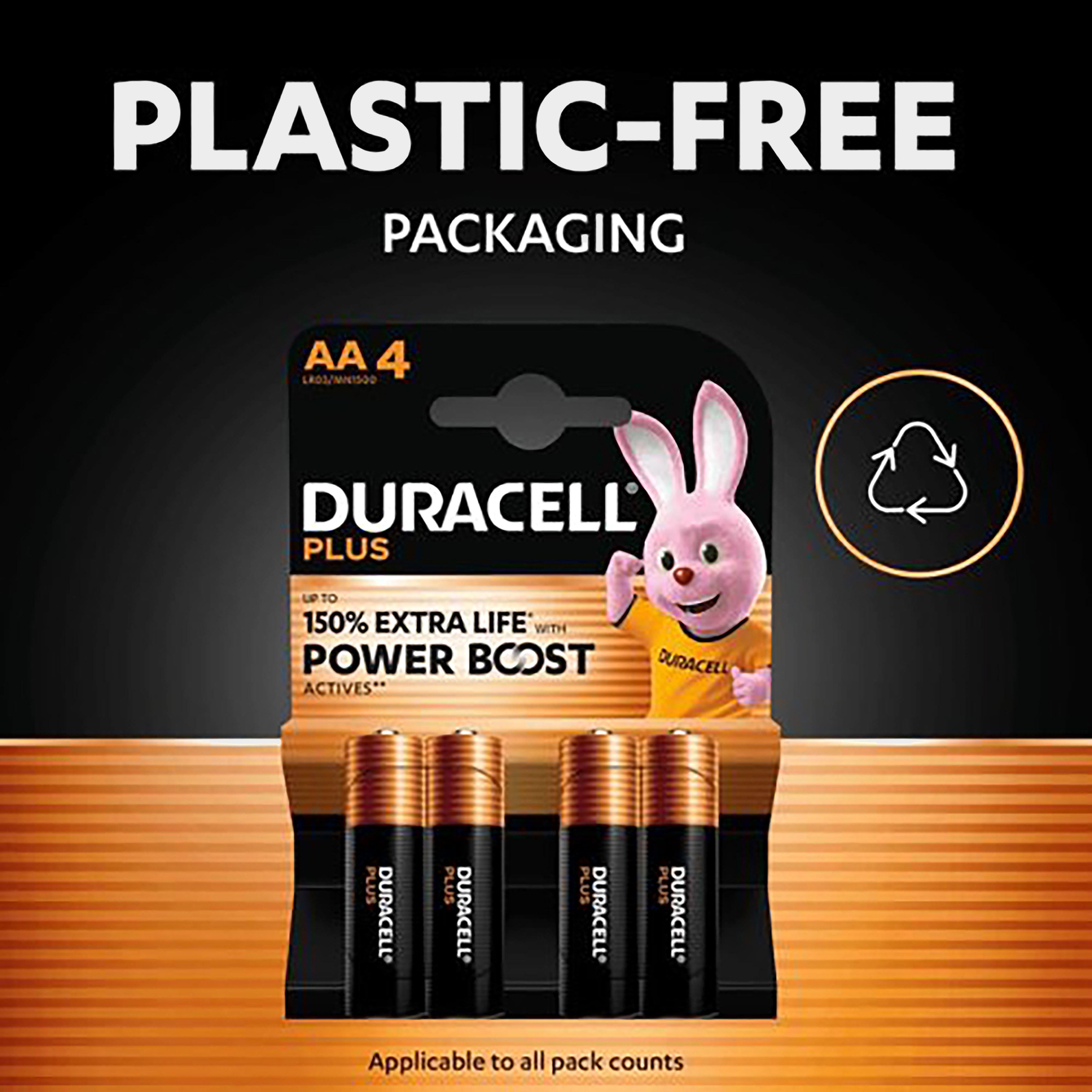 Plus AA Boost Batteries 4 Pack