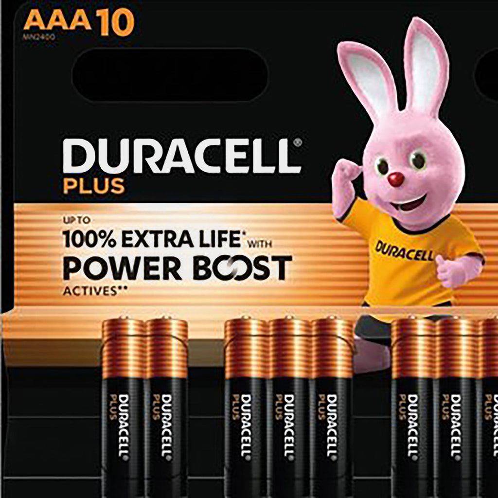 Plus AAA Boost Batteries 10 Pack