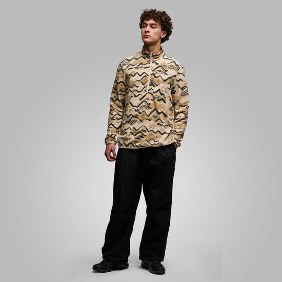 Men's Paw Era 100 Print Half Zip Fleece
