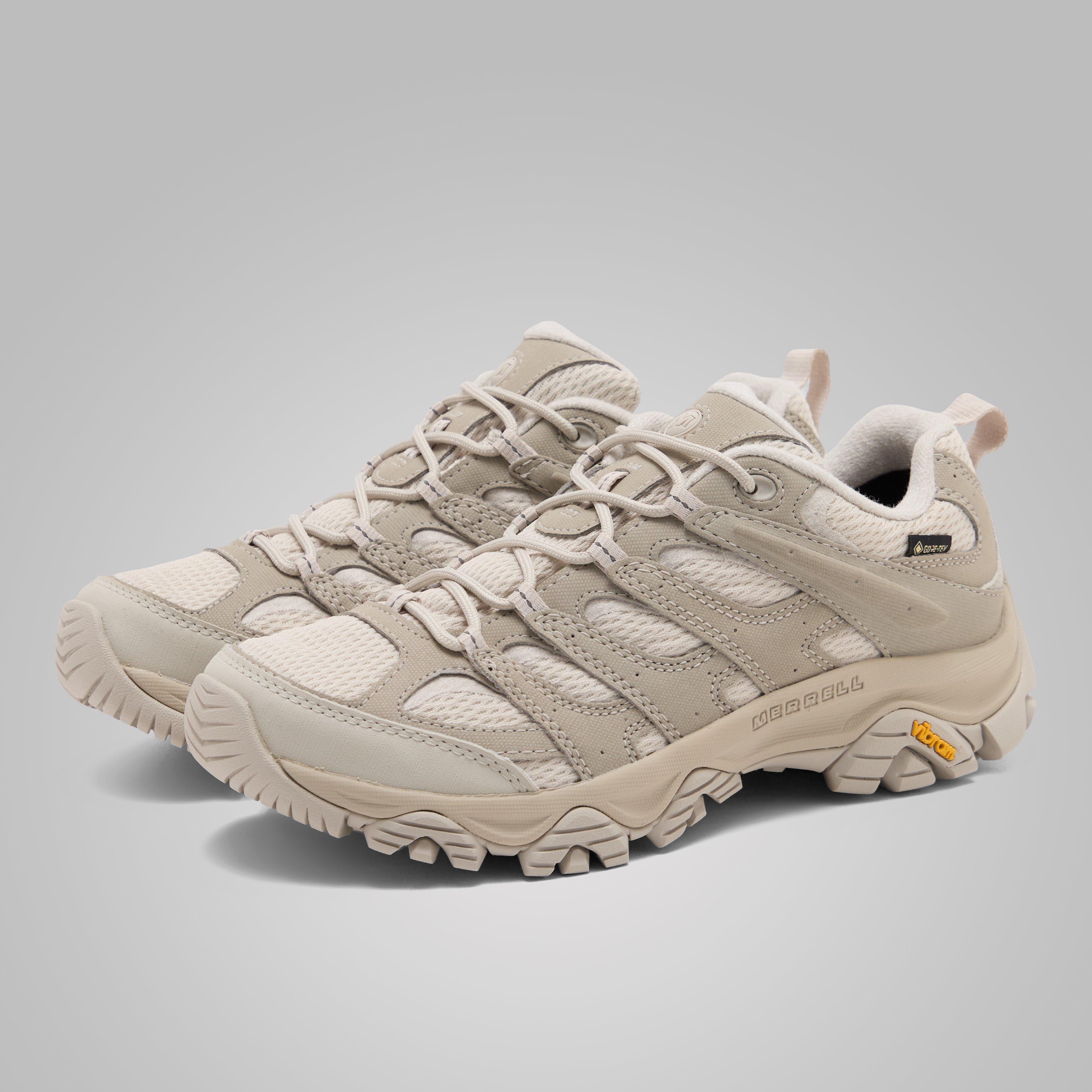 White Merrell Men's Moab 3 Synthetic GORE-TEX® Hiking Shoe – Blacks