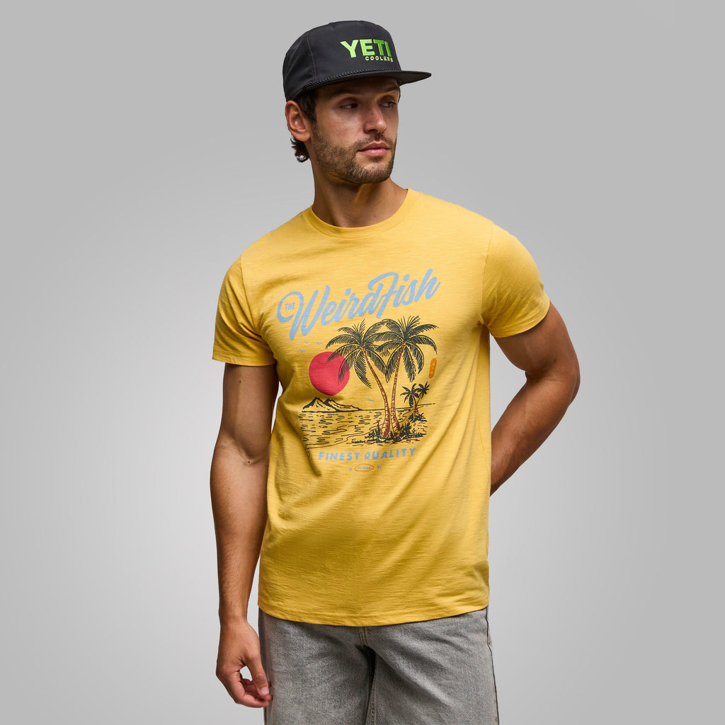 Men's Palm Island Front Print Graphic T-Shirt