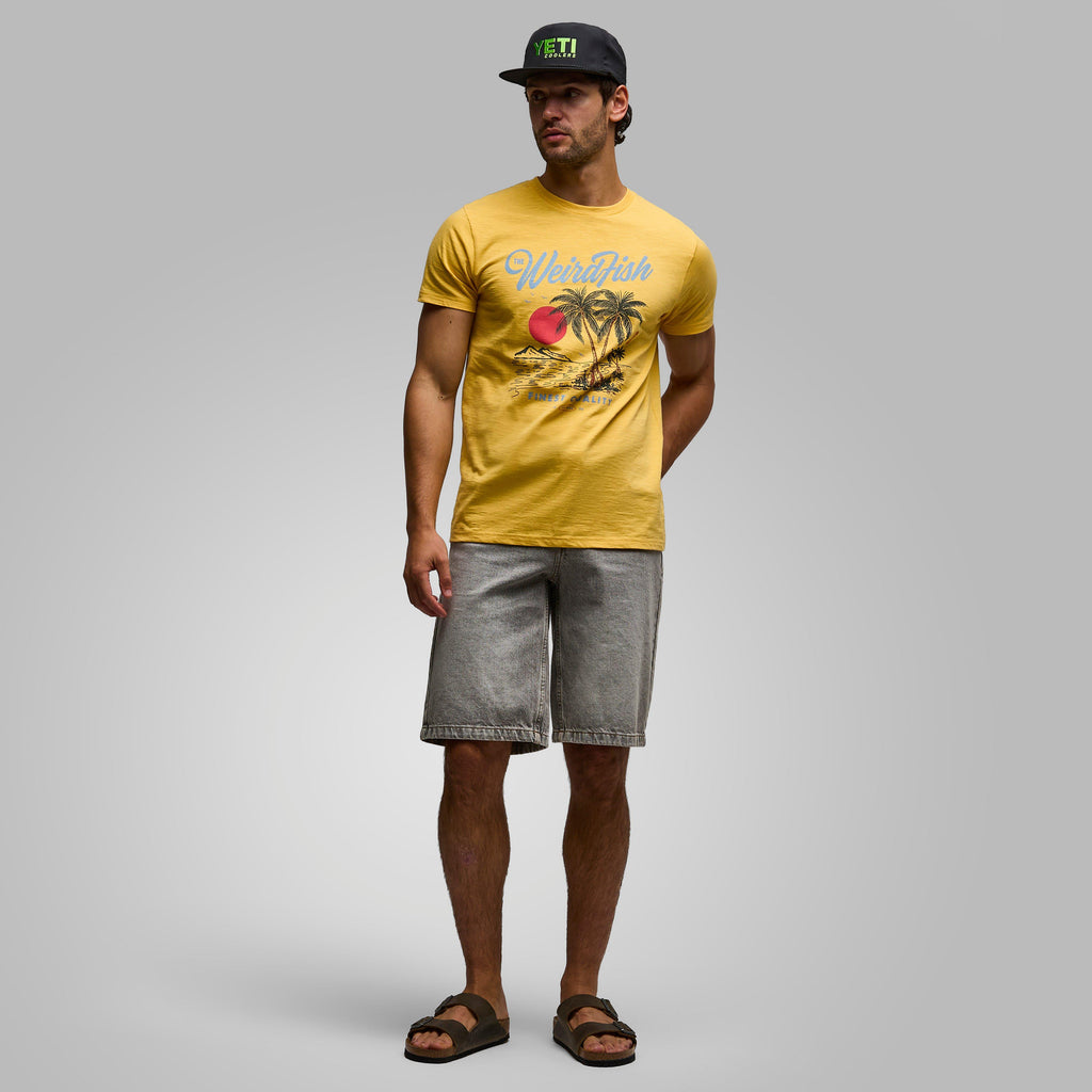 Men's Palm Island Front Print Graphic T-Shirt