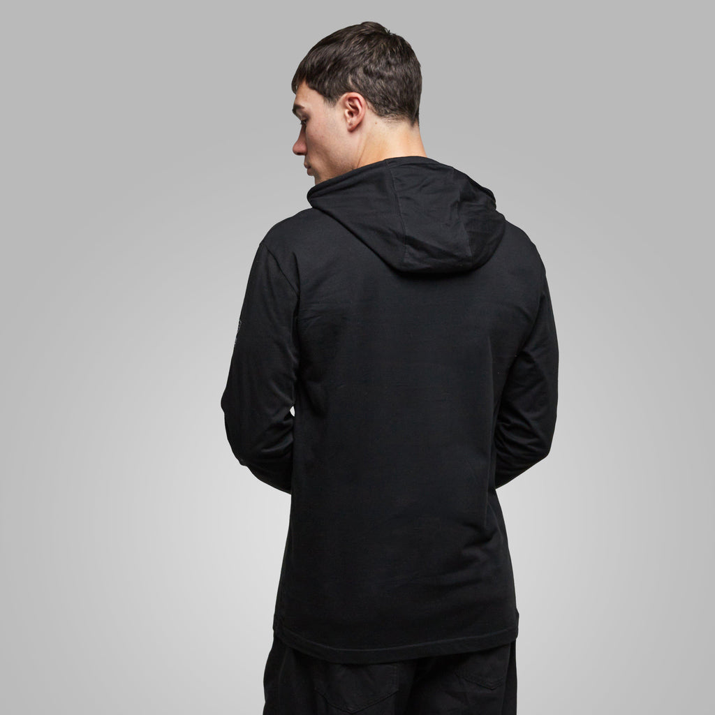 Men's CAT Hooded Long Sleeve Tee