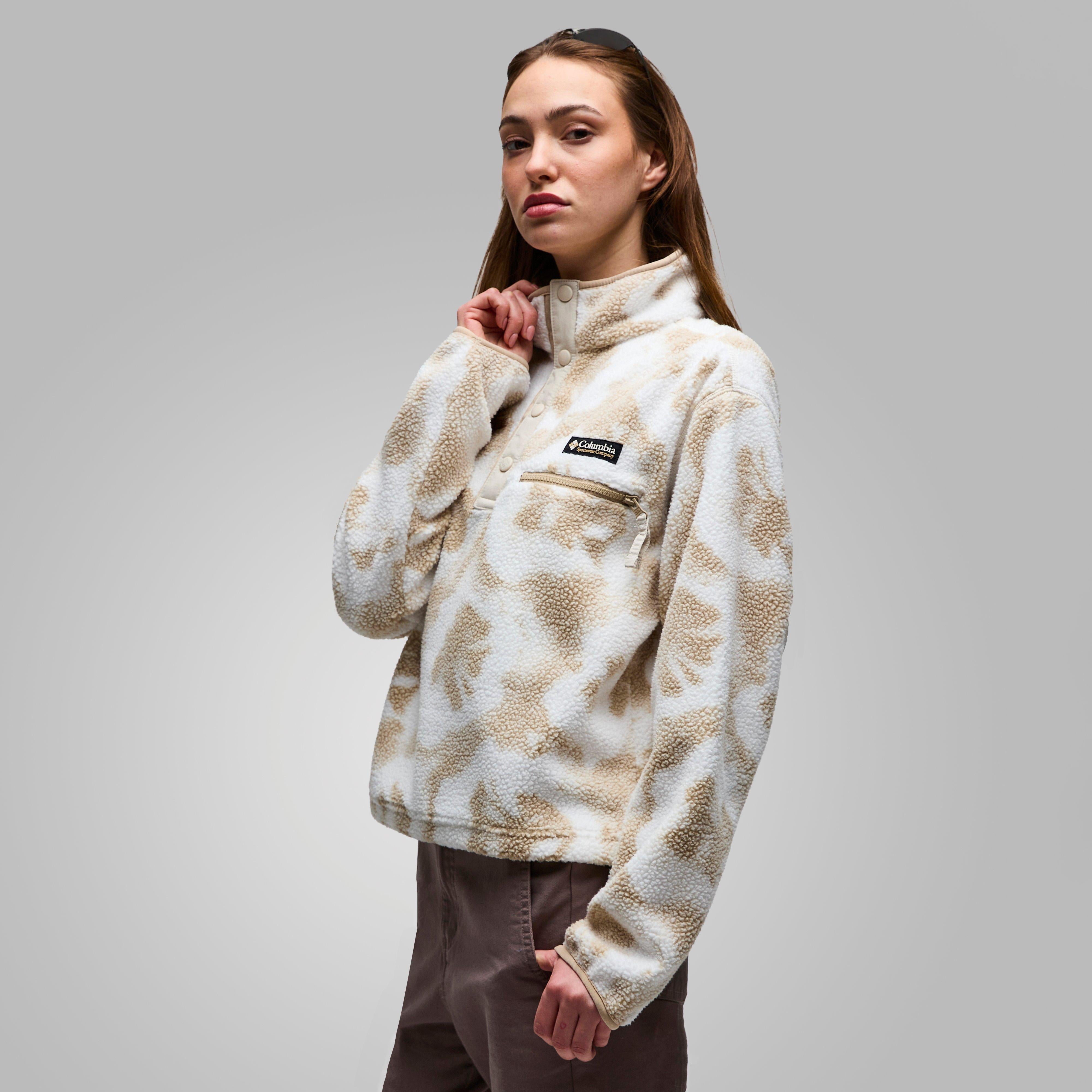 Women's Helvetia II Cropped Sherpa Half Snap Fleece