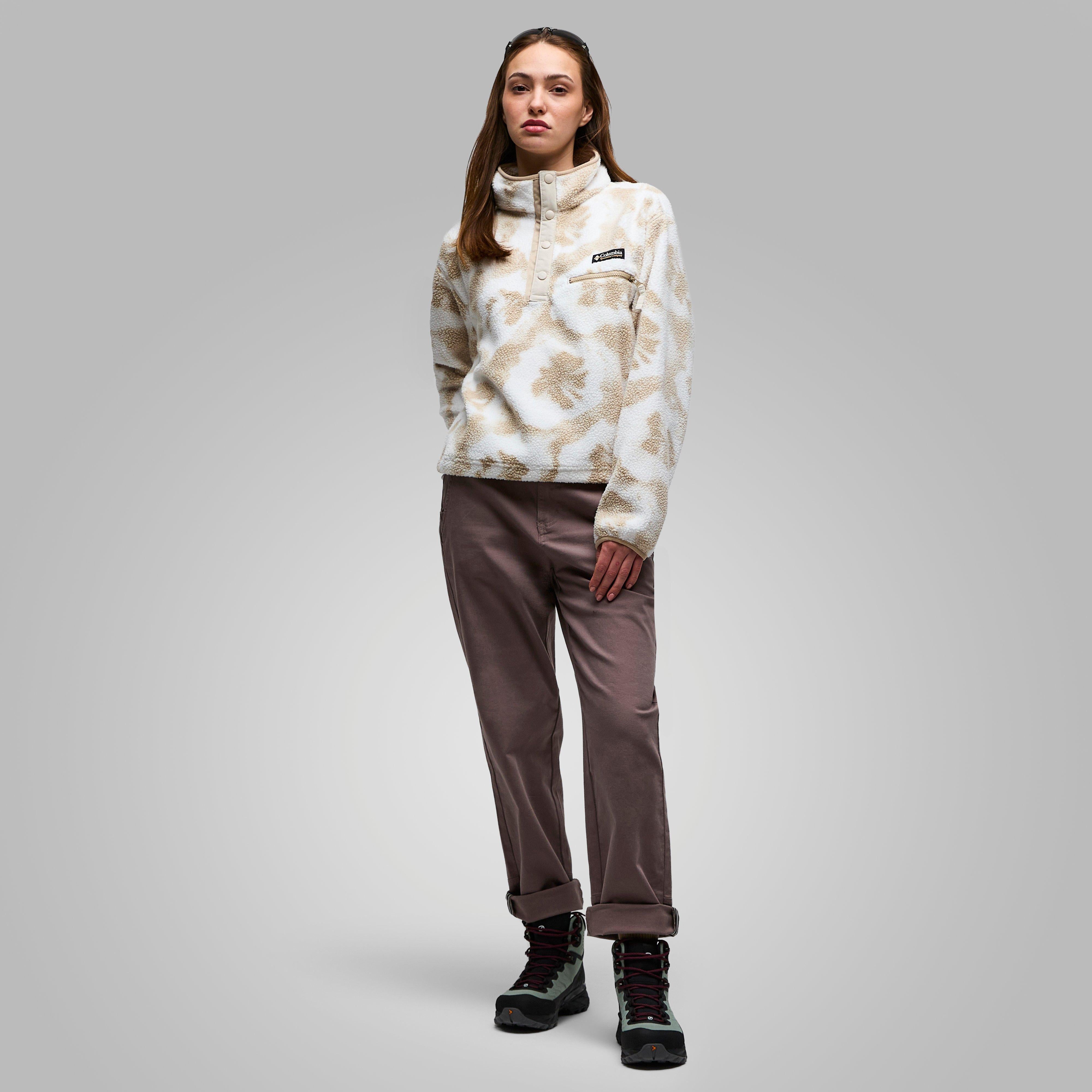 Women's Helvetia II Cropped Sherpa Half Snap Fleece