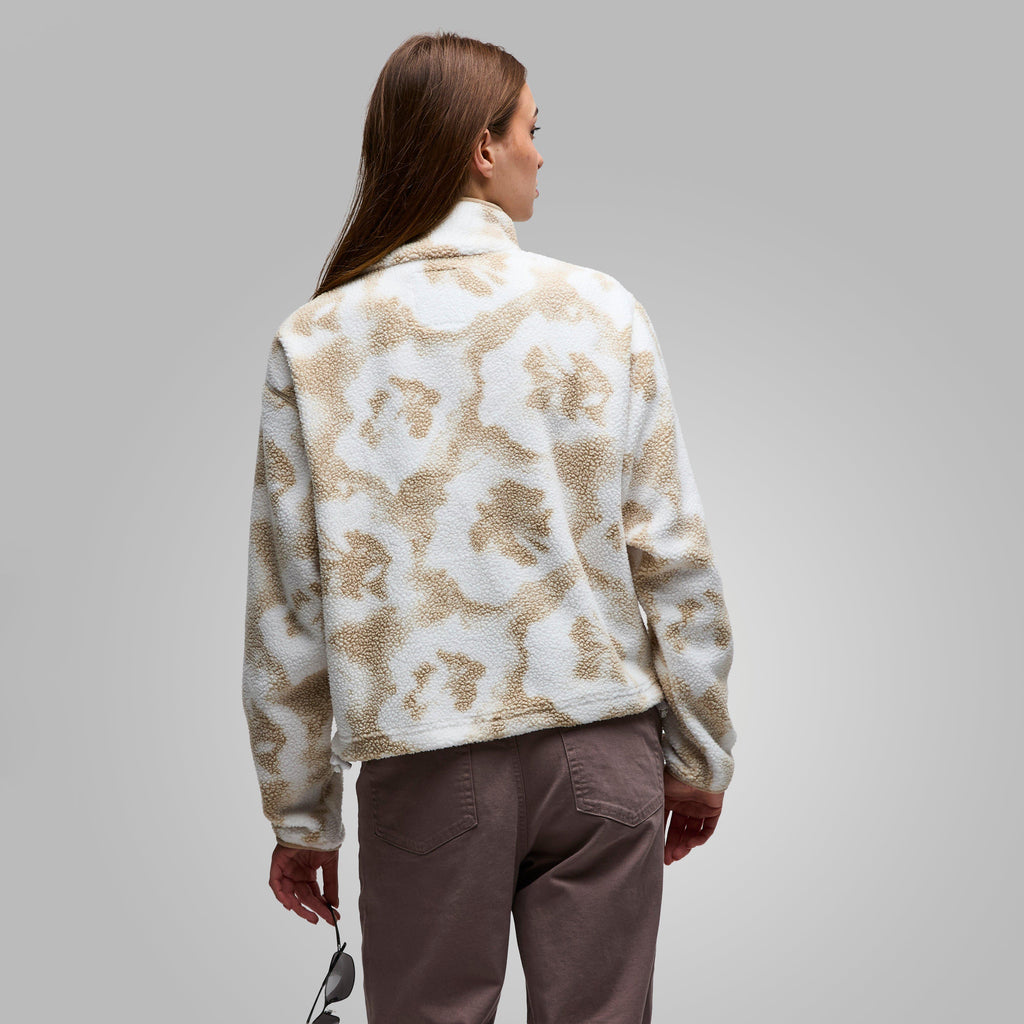 Women's Helvetia II Cropped Sherpa Half Snap Fleece