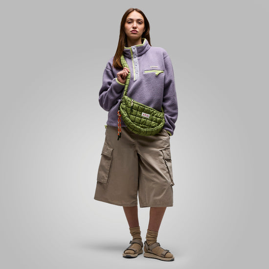 Women's Helvetia™ II Cropped Sherpa Half Snap Fleece