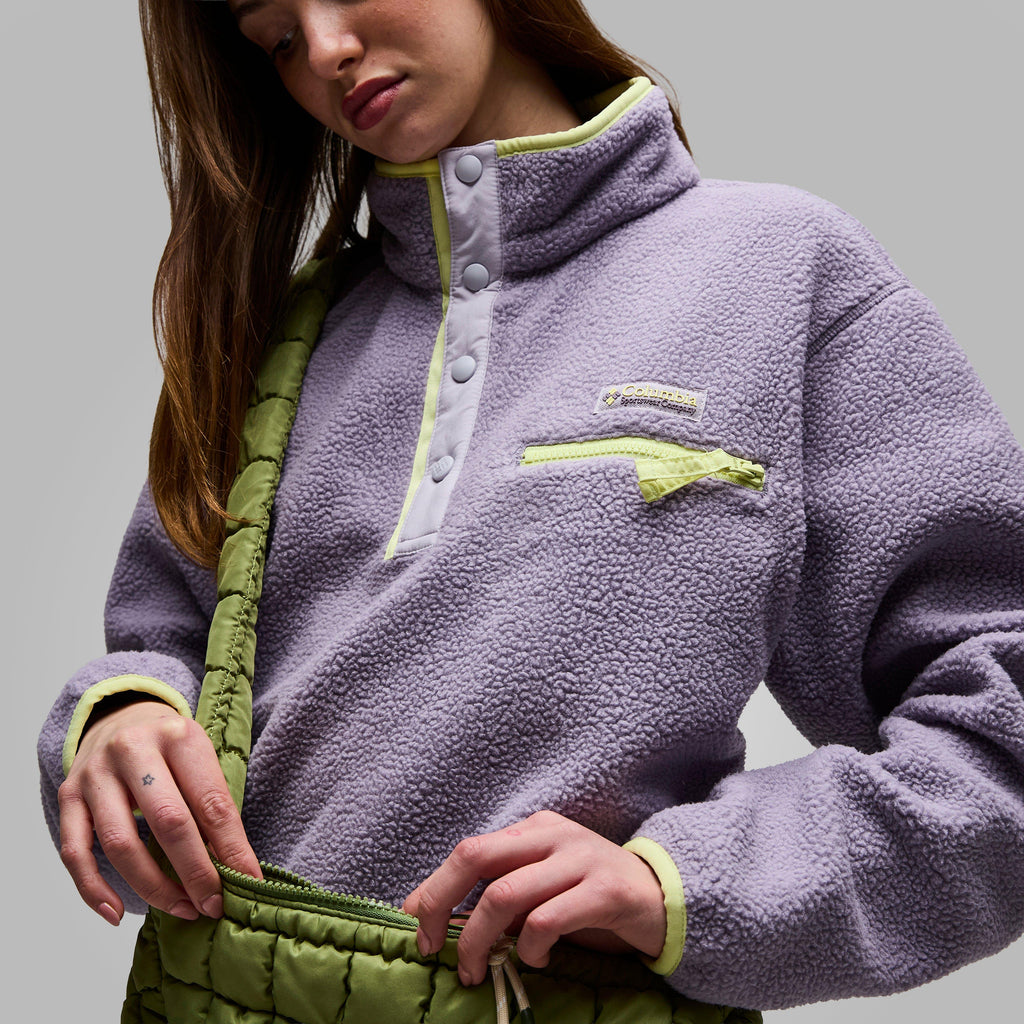 Women's Helvetia™ II Cropped Sherpa Half Snap Fleece