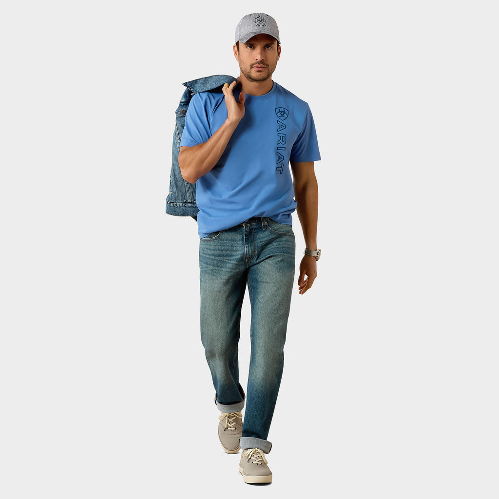 Men's Vertical Logo Top