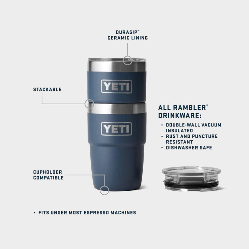 Rambler® 8oz (236ml) Stackable Cup with DuraSip™ Ceramic Lining