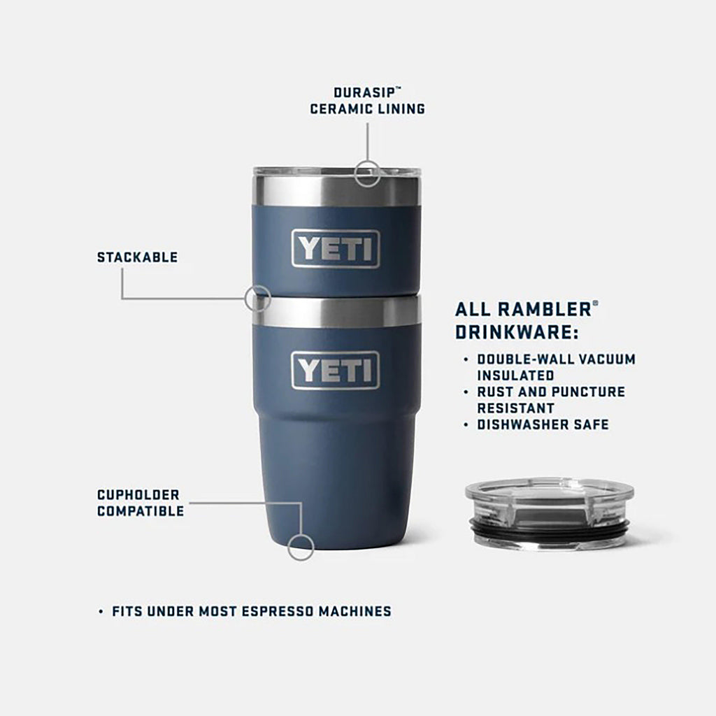 Rambler® 8oz (236ml) Stackable Cup with DuraSip™ Ceramic Lining