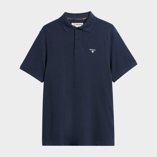 Men's Tartan Pique Polo Shirt