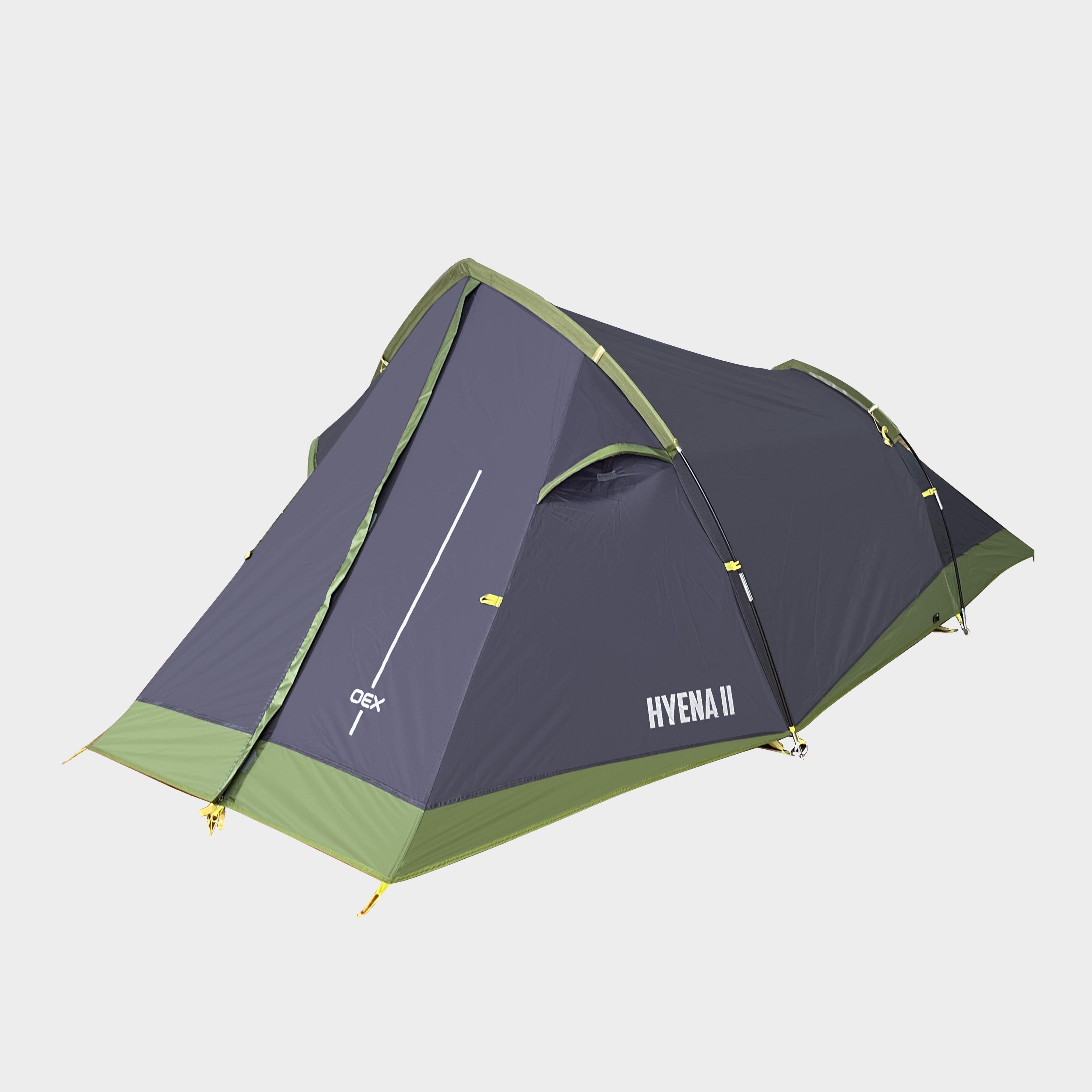 その他 hyena_camp Grey OEX Hyena II Tunnel Tent – Blacks