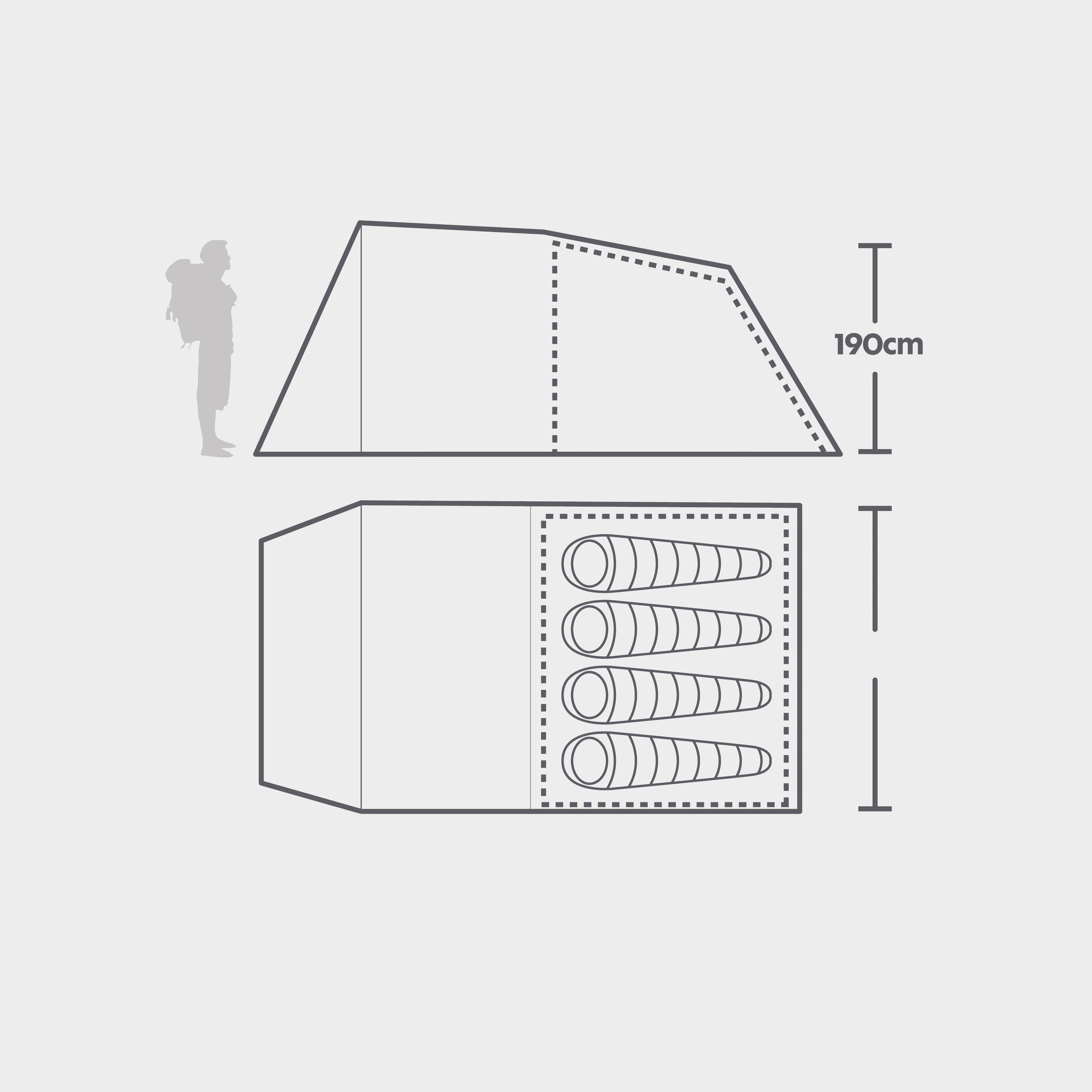 Sendero 4 Family Tent