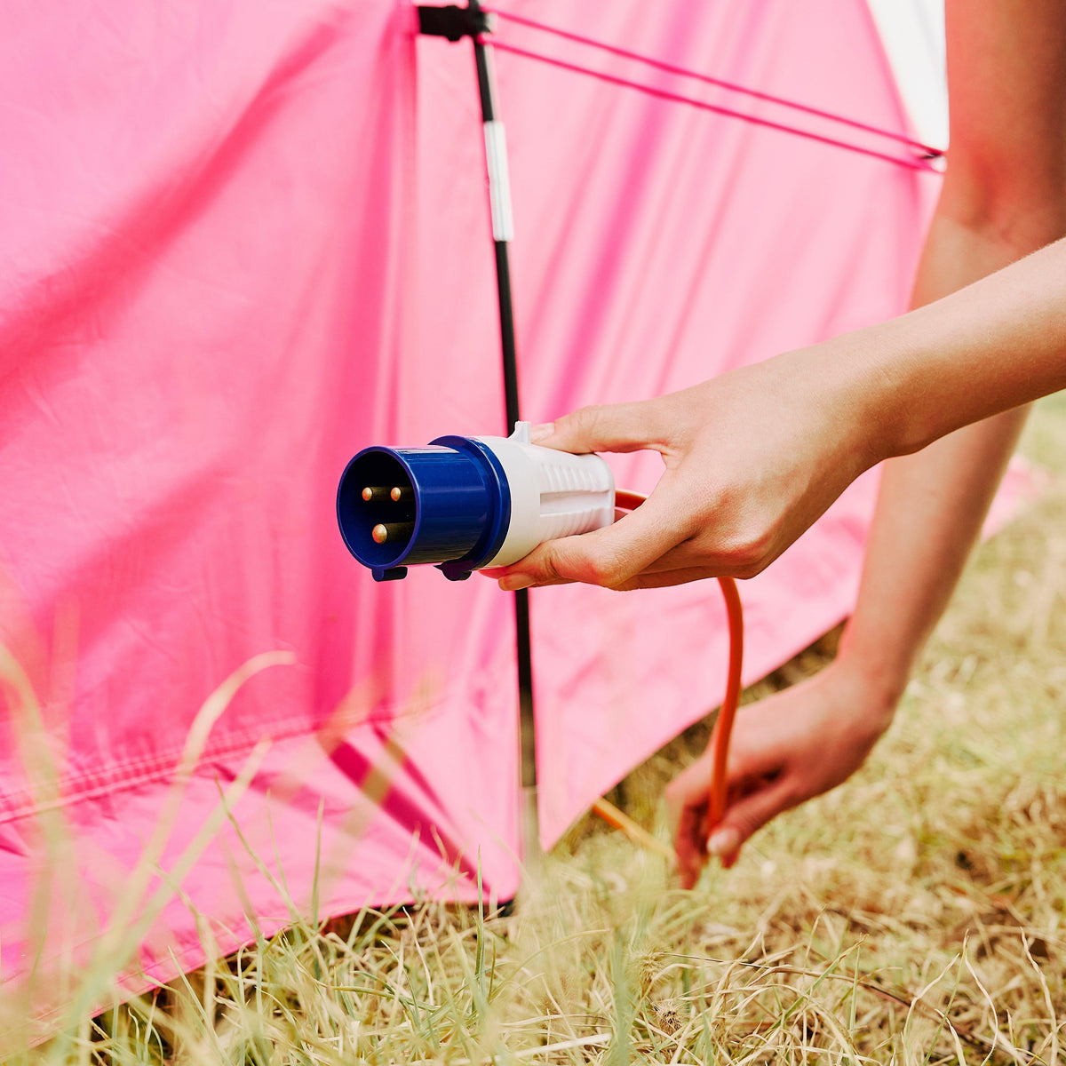 Pink Eurohike Sendero 4 Family Tent – Blacks