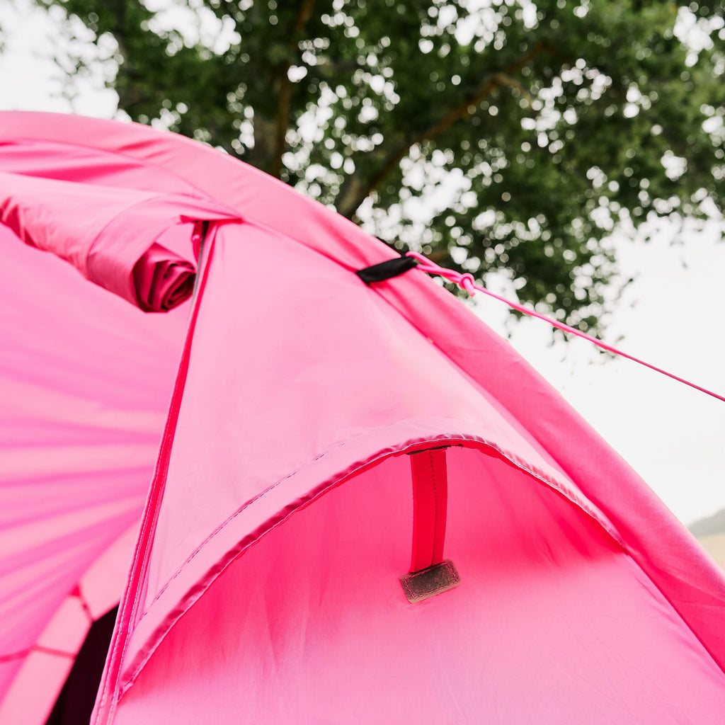 pinkes campingzelt Pink Eurohike Sendero 4 Family Tent – Blacks