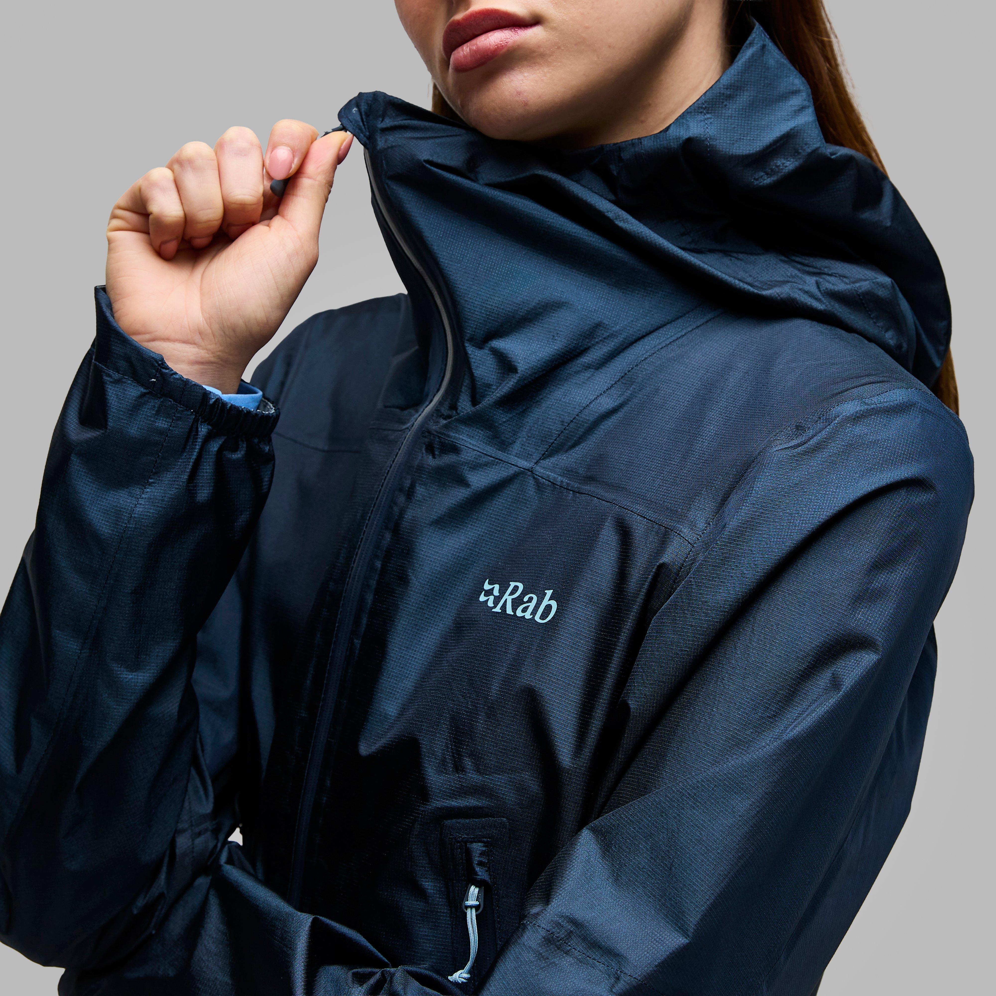 Navy Rab Women's Phantom Mountain Waterproof Jacket – Blacks