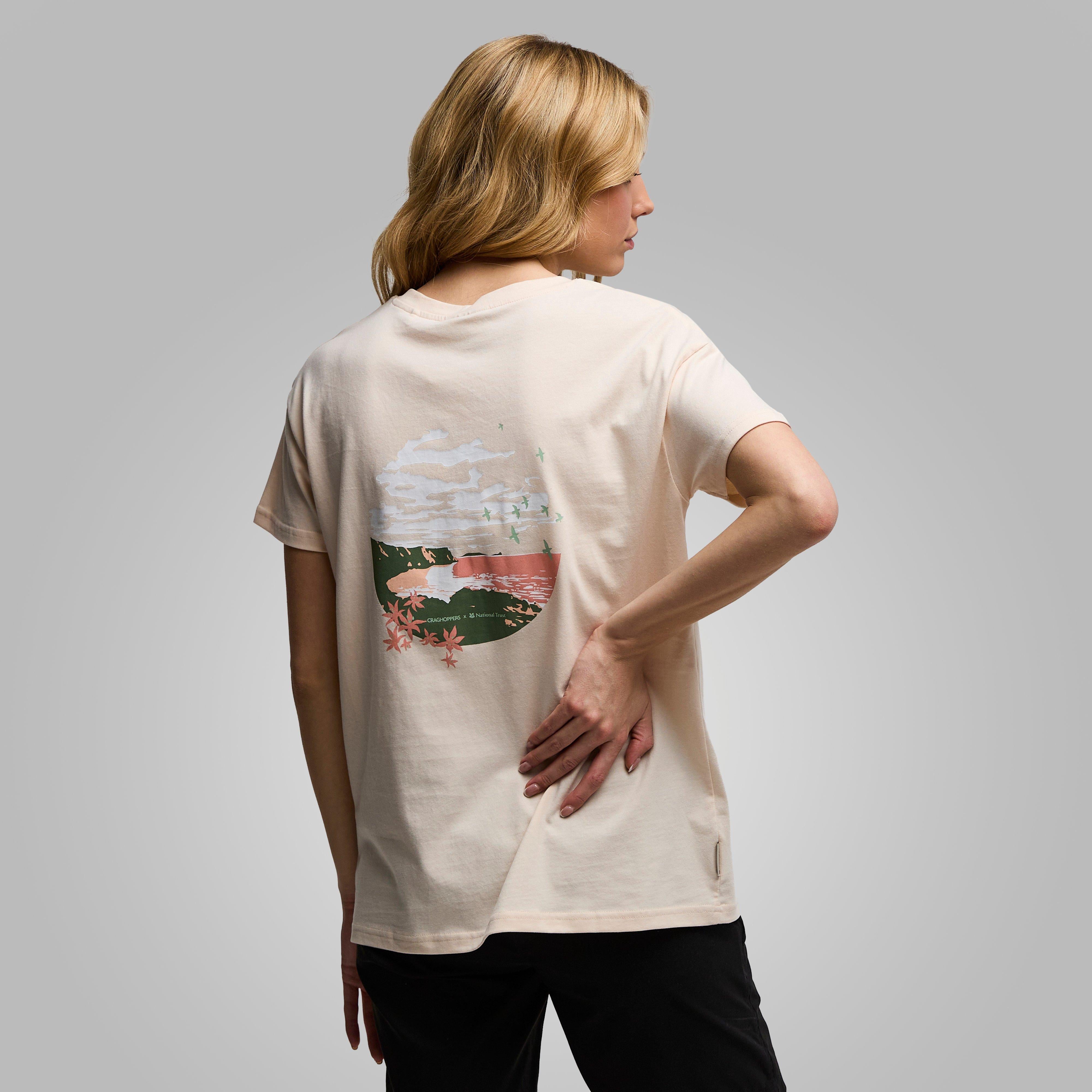 Women's National Trust Bistort Short Sleeved T-Shirt