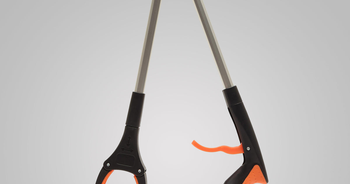 Black Hi-Gear Folding Litter Picker – Blacks