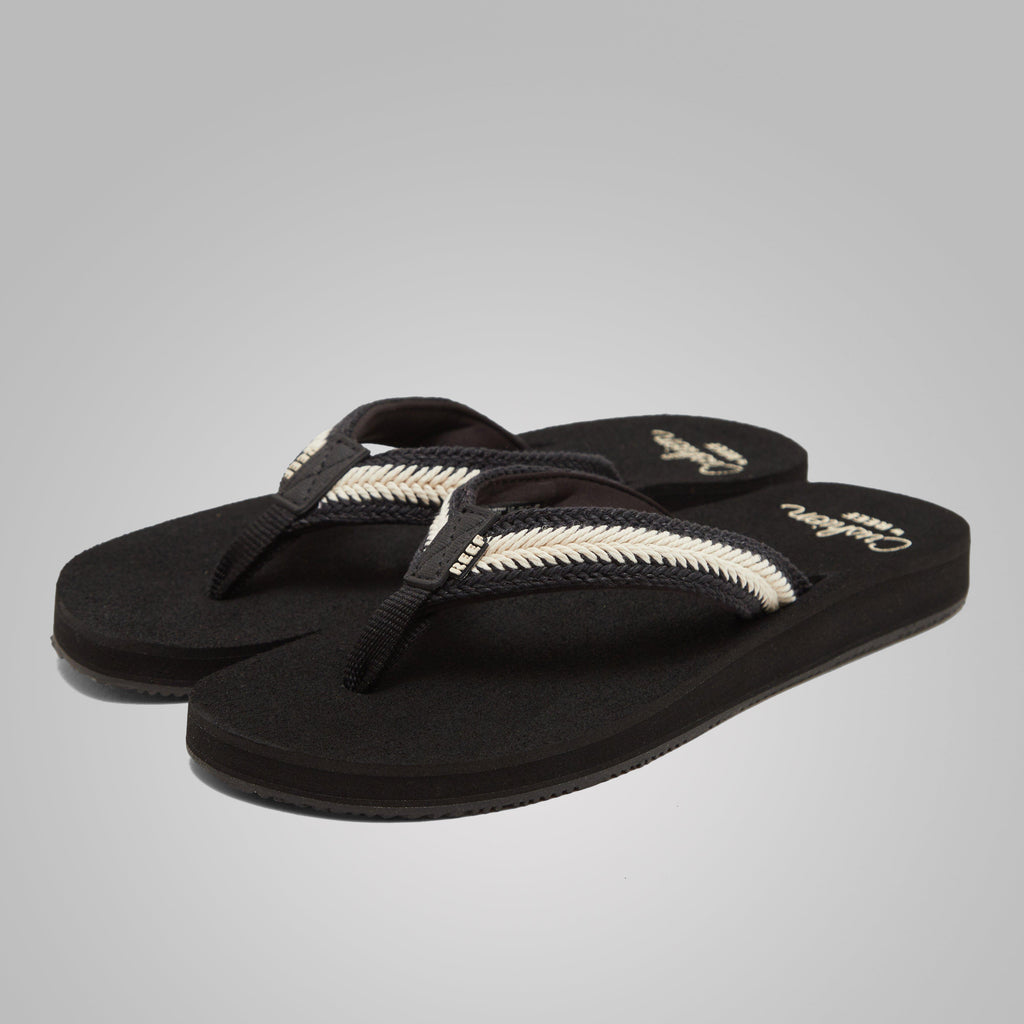 Women's Baja Maria Flip Flops Black Vintage