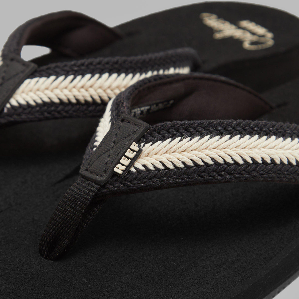 Women's Baja Maria Flip Flops Black Vintage