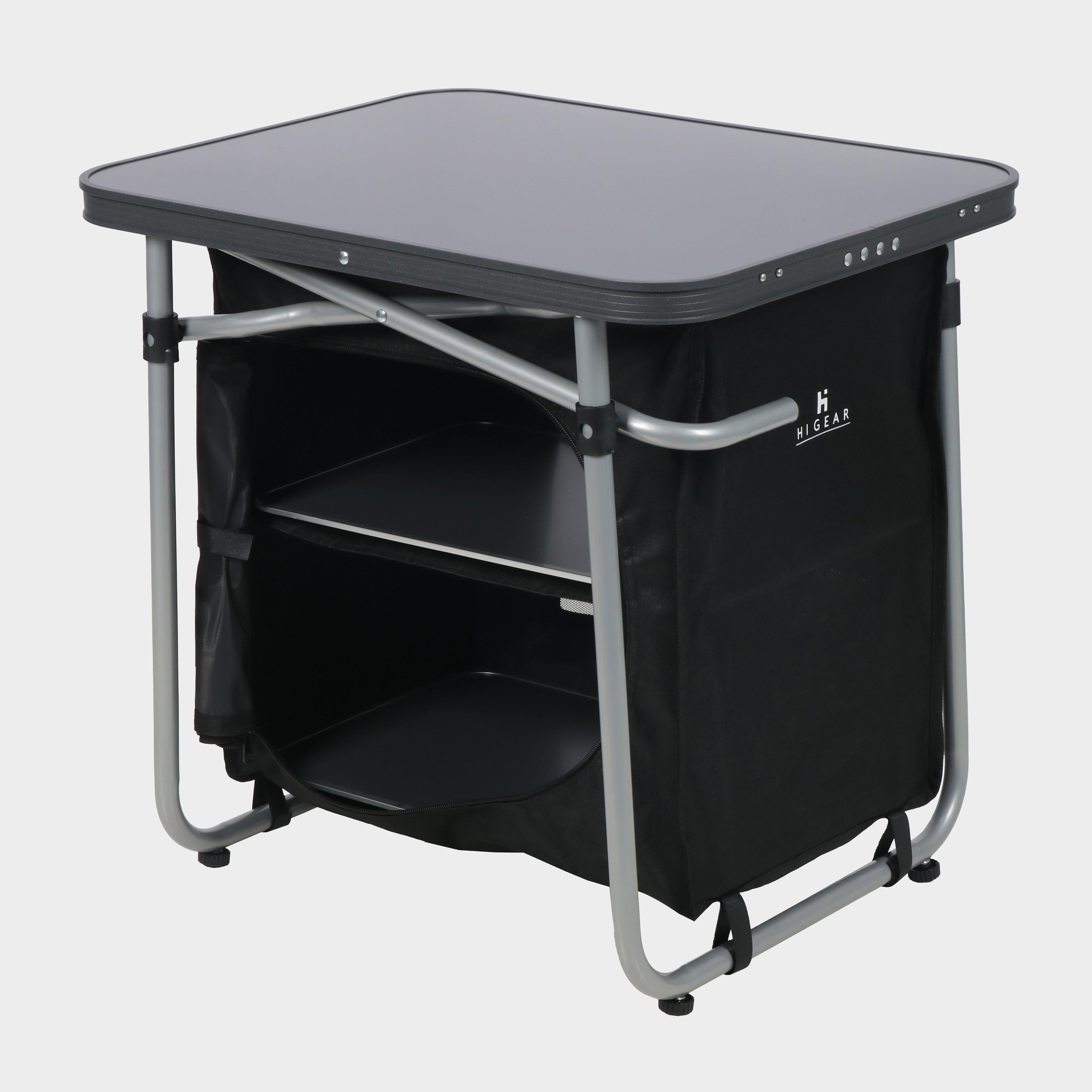 Black Hi-Gear 3 Shelf Cupboard – Blacks
