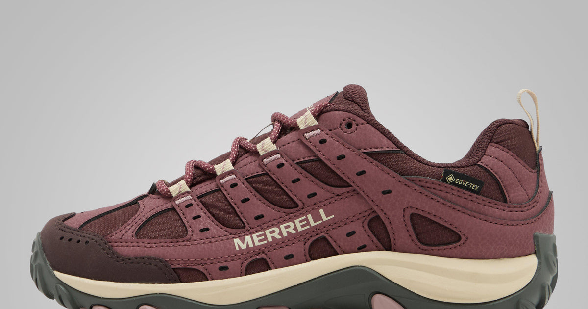Purple Merrell Women's Accentor 4 Sport Gore-Tex Walking Shoe – Blacks