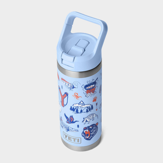 Rambler 18 oz Bottle With Straw Cap