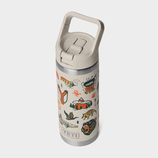 Rambler 18 oz Bottle With Straw Cap