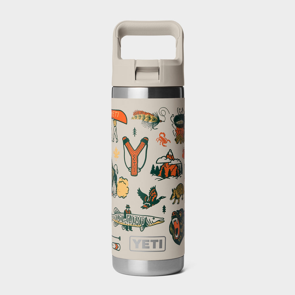 Rambler 18 oz Bottle With Straw Cap